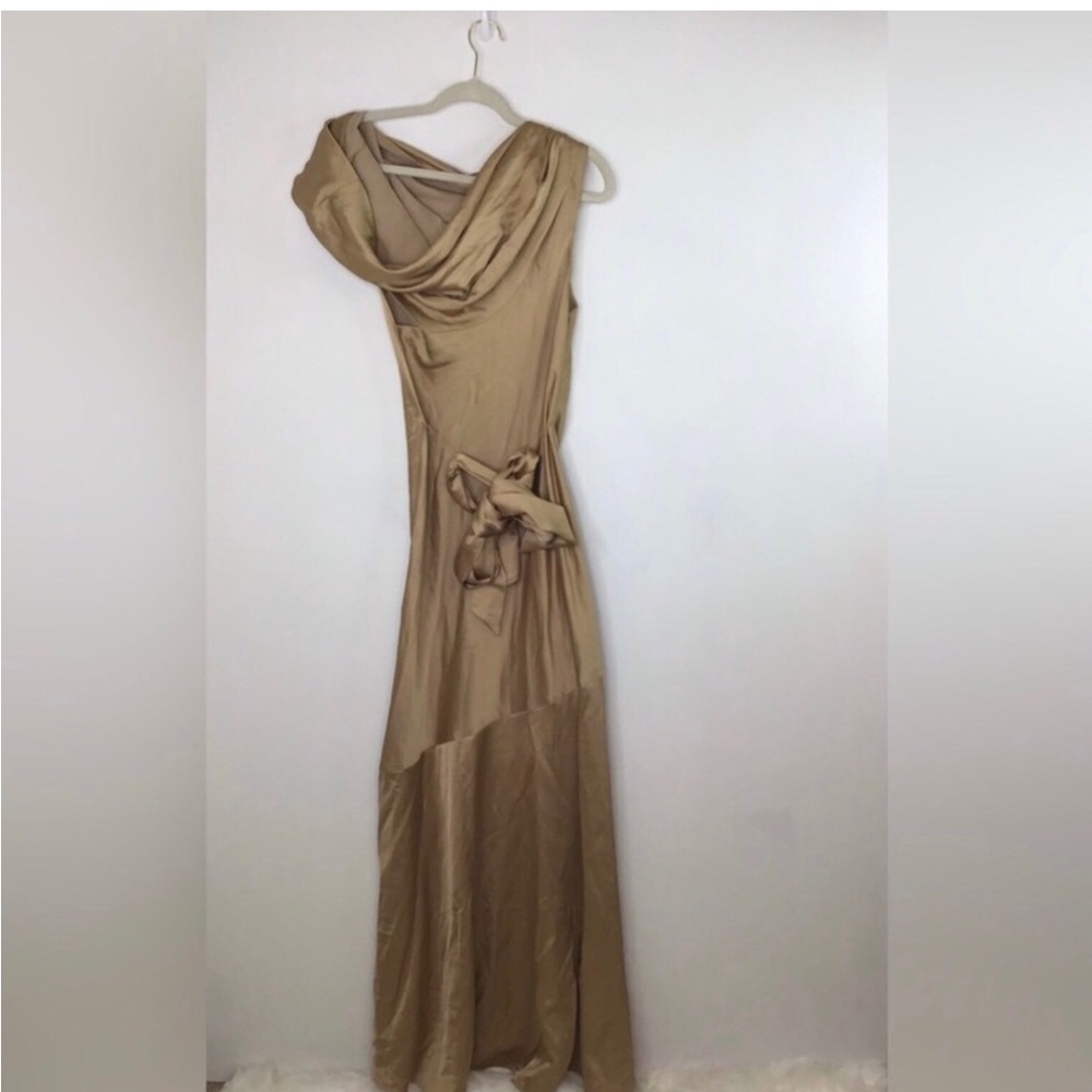 Significant Other Erika Satin Wrap Dress Size 6 NWT - Picture 5 of 7